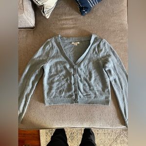 American Eagle Crop Top Cardigan